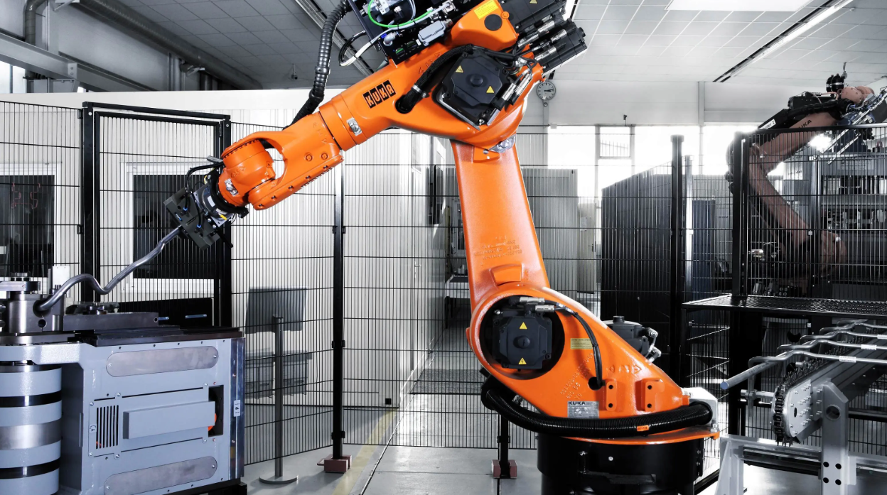 Robot application image from the company profile