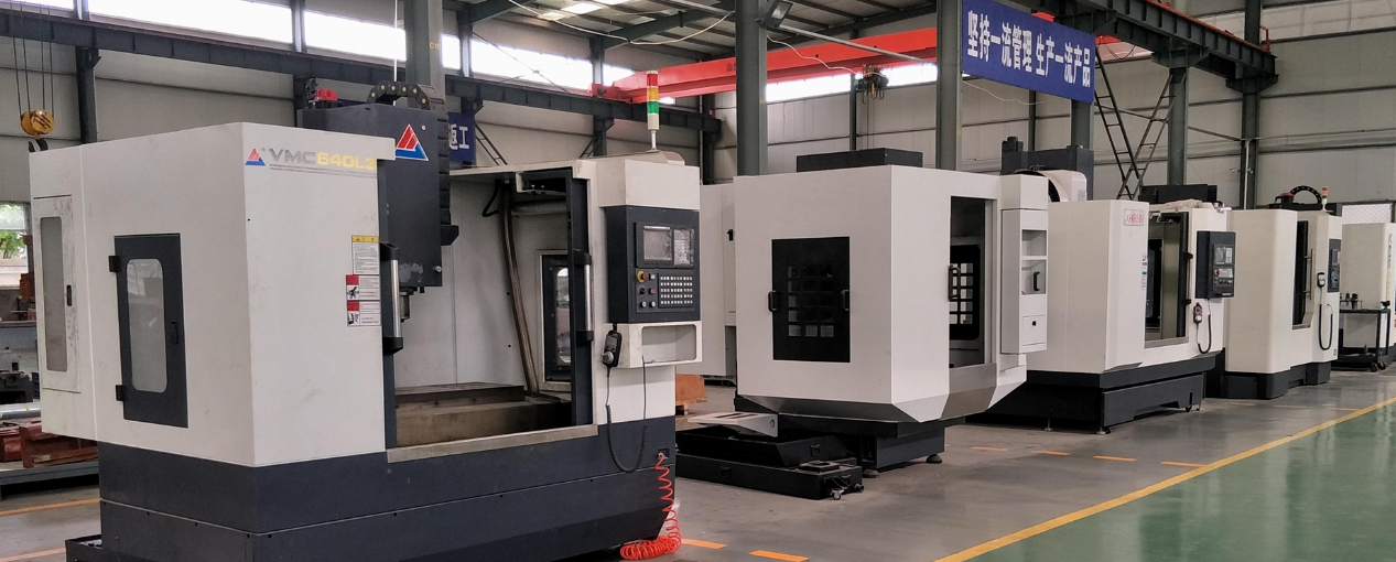 Workshop equipment photograph from the Zhongchuang company profile
