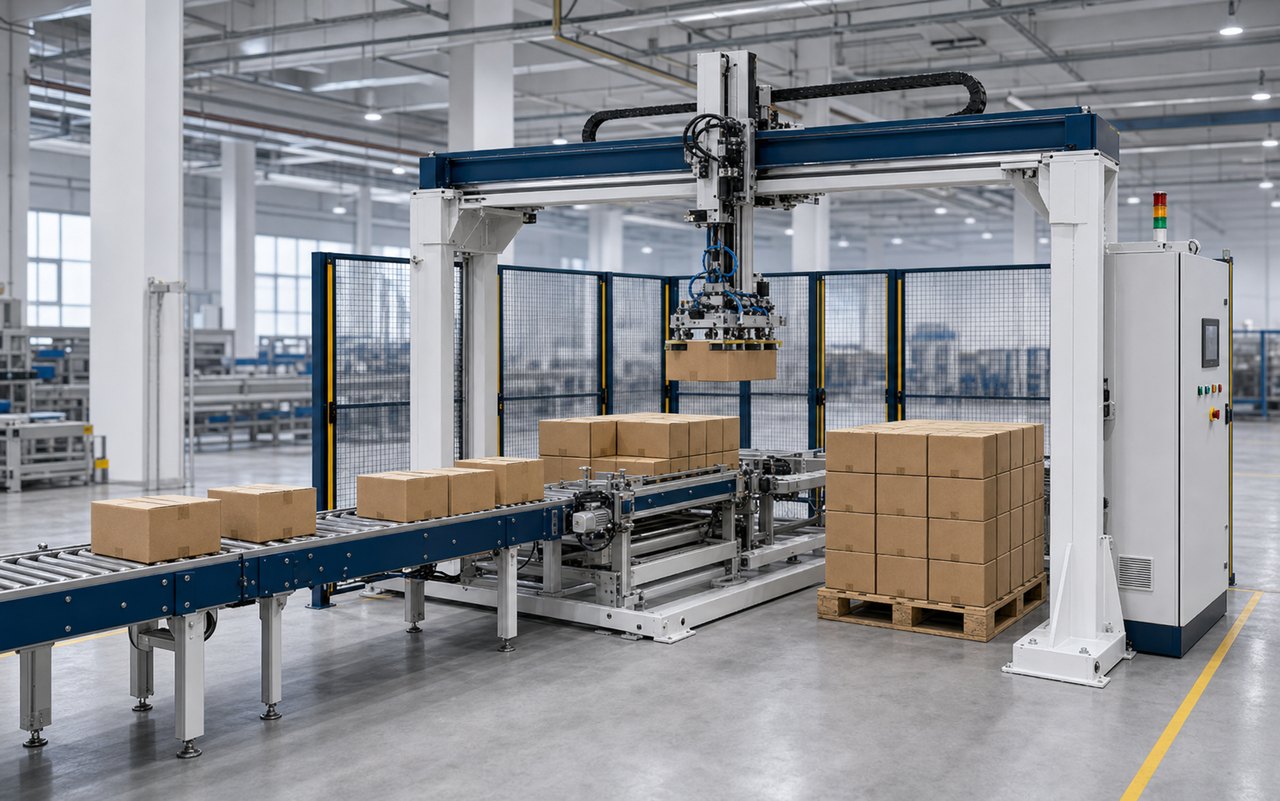 Gantry palletizer