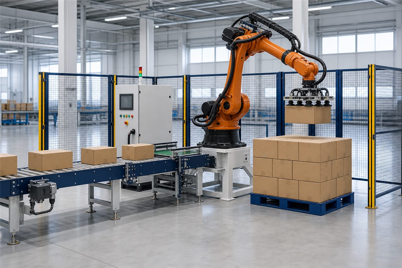 Robot palletizer