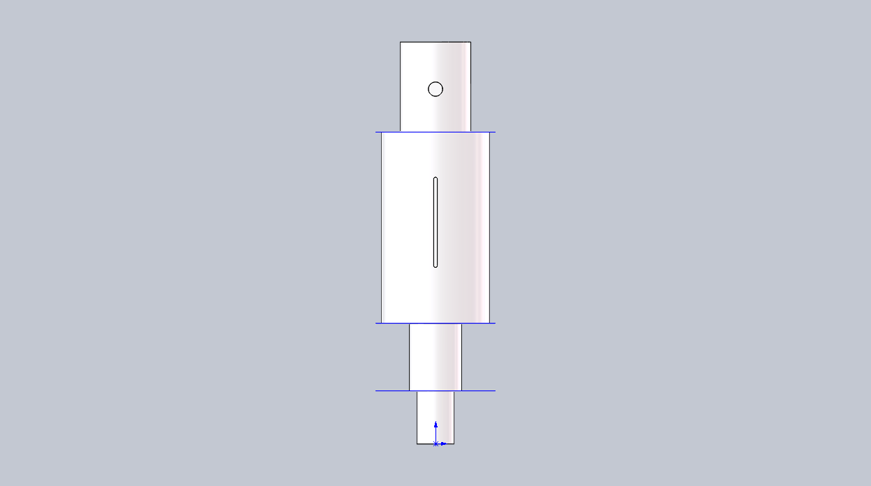 Shaft front detail